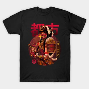 Golden Urban Samurai T-Shirt